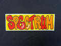 Red & Orange Sticker