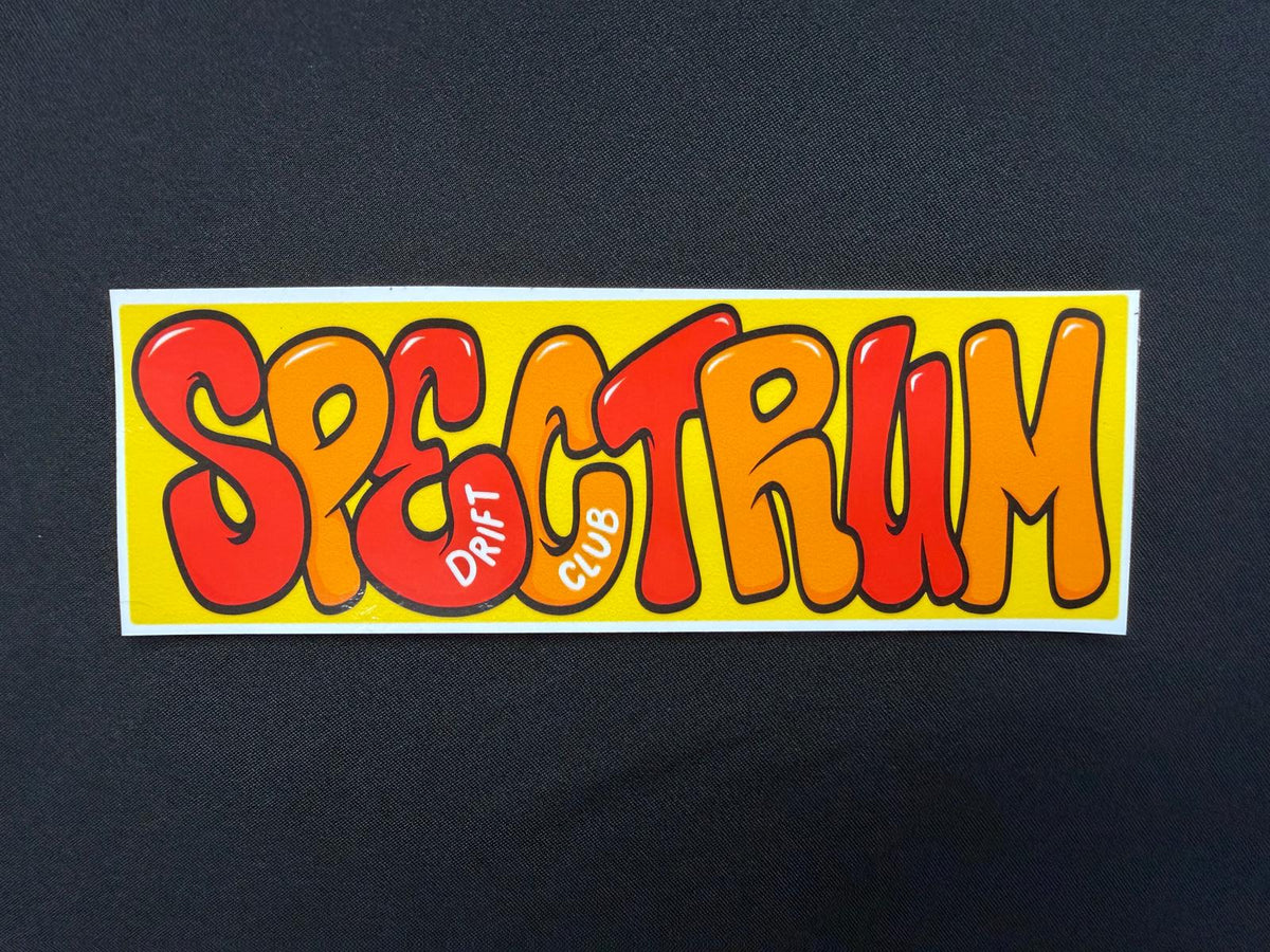 Red & Orange Sticker