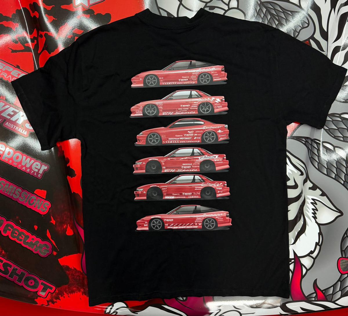 Oversized Car Stacked Tee